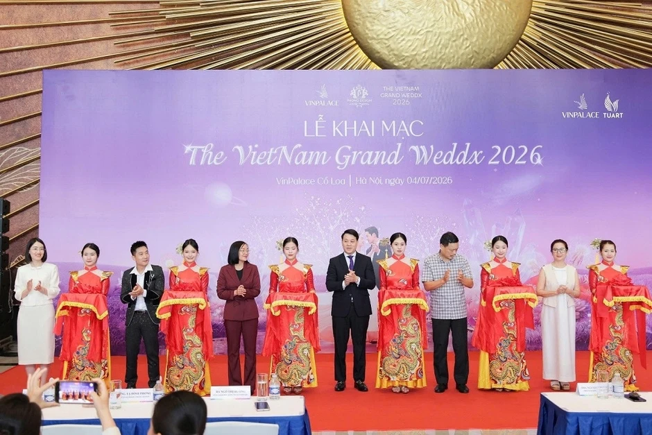 “Siêu triển lãm” The Vietnam Grand Weddx 2026 khép lại với những cột mốc ấn tượng “Siêu triển lãm” The Vietnam Grand Weddx 2026 khép lại với những cột mốc ấn tượng