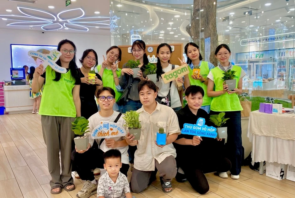 “Thu gom vỏ hộp, lan tỏa sống xanh 2026”: Từ hành động nhỏ đến vòng tuần hoàn xanh “Thu gom vỏ hộp, lan tỏa sống xanh 2026”: Từ hành động nhỏ đến vòng tuần hoàn xanh