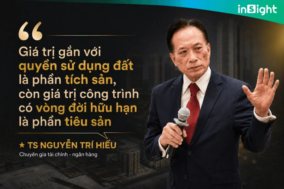 “Vì sao mỗi căn hộ chung cư ở Việt Nam vừa là tích sản vừa là tiêu sản?” “Vì sao mỗi căn hộ chung cư ở Việt Nam vừa là tích sản vừa là tiêu sản?”