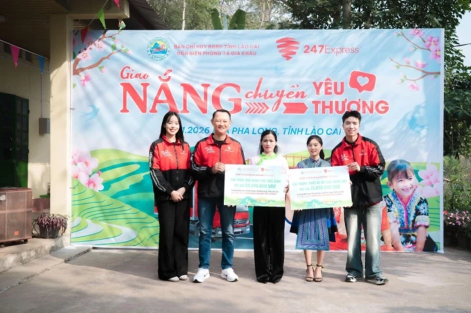 247Express ghi lại hành trình thiện nguyện bằng âm nhạc