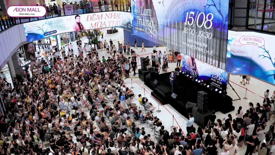 AEON MALL Huế - từ trung tâm thương mại hiện đại đến điểm hẹn giải trí của cố đô AEON MALL Huế - từ trung tâm thương mại hiện đại đến điểm hẹn giải trí của cố đô