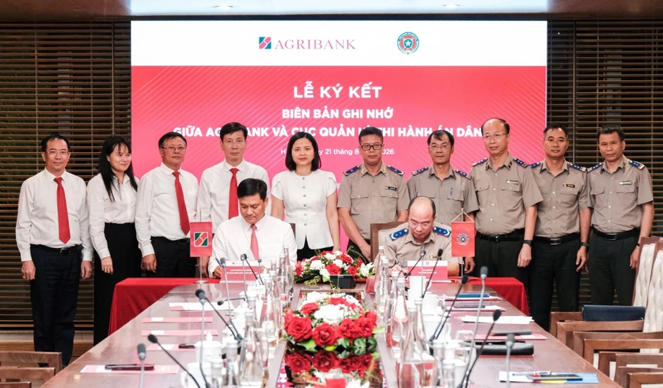 Agribank và Cục Quản lý Thi hành án dân sự ký Biên bản ghi nhớ hợp tác Agribank và Cục Quản lý Thi hành án dân sự ký Biên bản ghi nhớ hợp tác