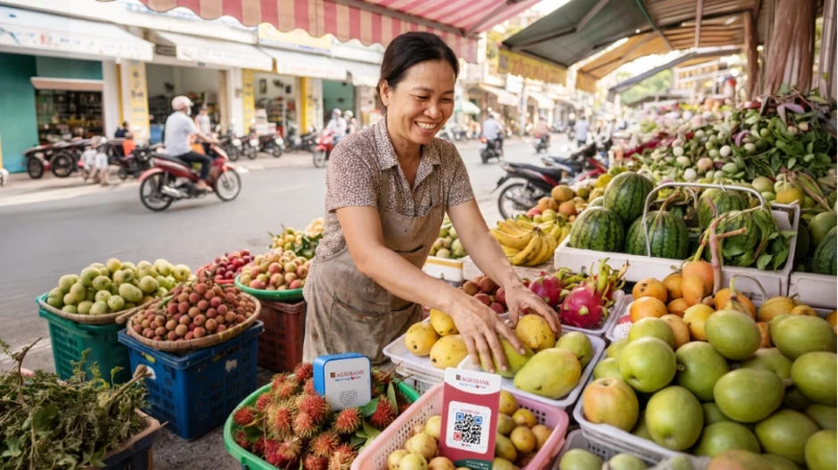 Agribank và VNPAY trang bị loa thông báo giao dịch cho hộ kinh doanh
