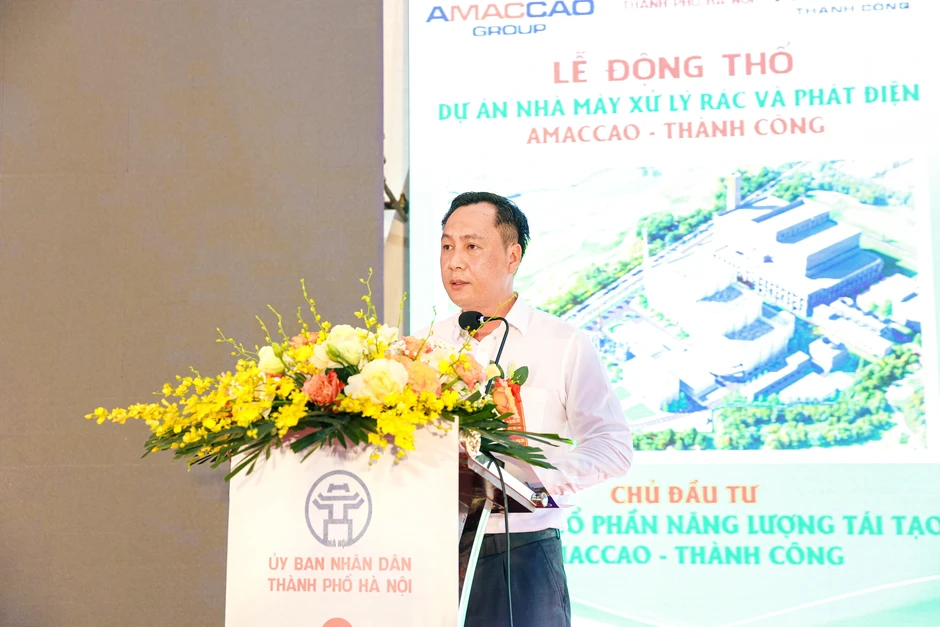 AMACCAO động thổ hai dự án điện rác tại Hà Nội và Vĩnh Long