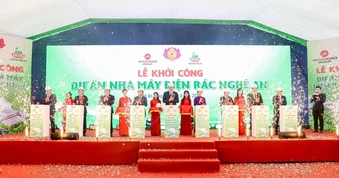 AMACCAO khởi công điện rác Nghệ An công nghệ cao với quy mô lớn nhất miền Trung