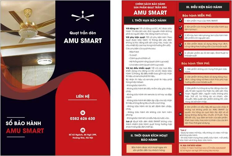 AMU Smart và lời giải bài toán niềm tin khi chọn quạt trần cho gia đình Việt