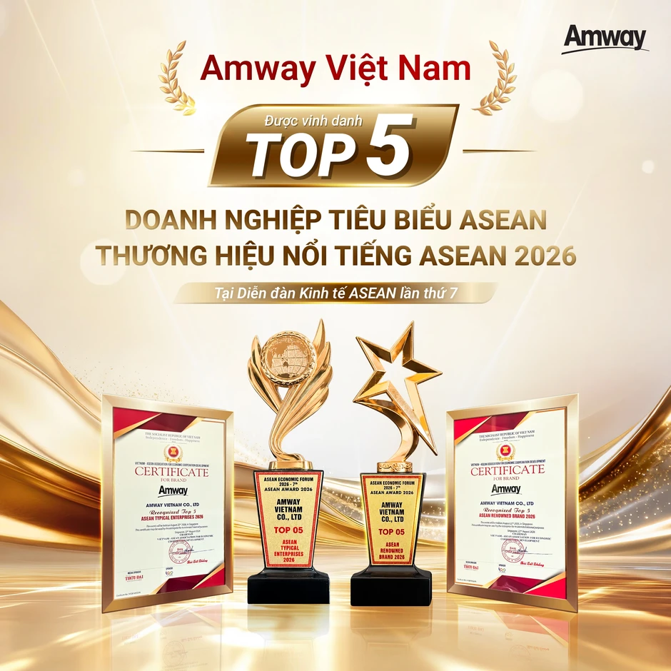 Amway Việt Nam được vinh danh tại Diễn đàn Kinh tế ASEAN Amway Việt Nam được vinh danh tại Diễn đàn Kinh tế ASEAN