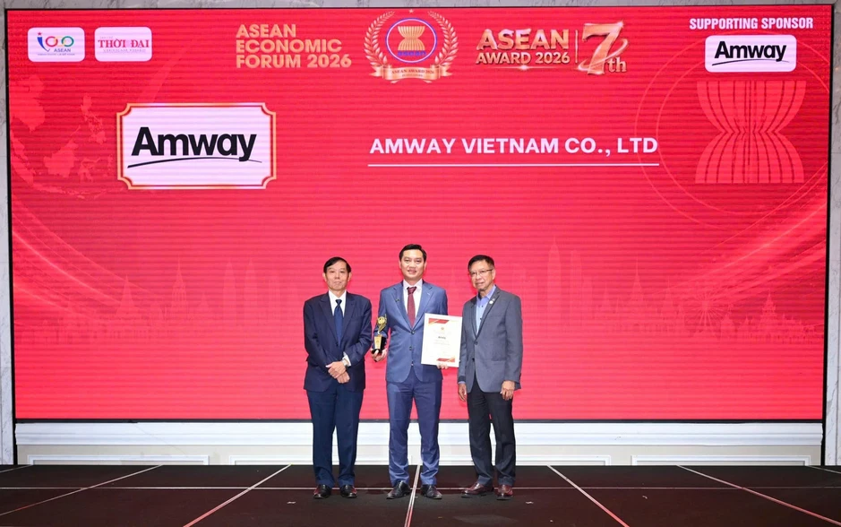 Amway Việt Nam được vinh danh tại Diễn đàn Kinh tế ASEAN Amway Việt Nam được vinh danh tại Diễn đàn Kinh tế ASEAN