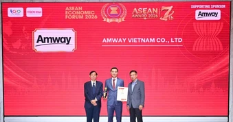 Amway Việt Nam được vinh danh tại Diễn đàn Kinh tế ASEAN