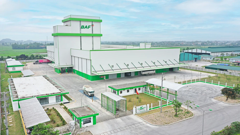 BAF vận hành thêm nhà máy cám heo ăn chay công suất 300.000 tấn/năm BAF vận hành thêm nhà máy cám heo ăn chay công suất 300.000 tấn/năm