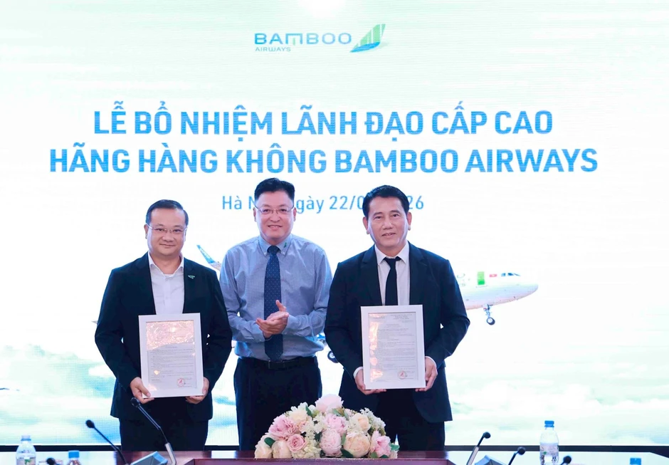 Bamboo Airways bổ nhiệm 2 Phó Tổng Giám đốc mới giữa lúc đội bay chỉ còn 1 chiếc Bamboo Airways bổ nhiệm 2 Phó Tổng Giám đốc mới giữa lúc đội bay chỉ còn 1 chiếc