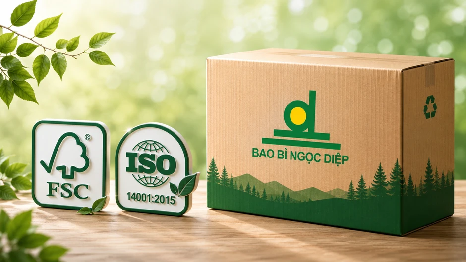 Bao bì Ngọc Diệp tiên phong xu hướng bao bì xanh trong chuỗi cung ứng hiện đại Bao bì Ngọc Diệp tiên phong xu hướng bao bì xanh trong chuỗi cung ứng hiện đại