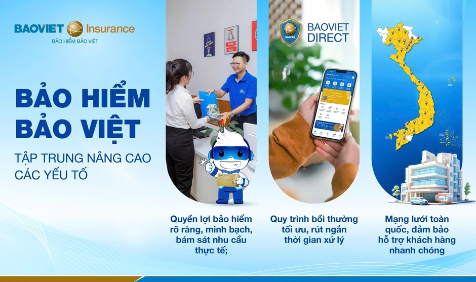 Bảo hiểm Bảo Việt quý I: Tăng trưởng vượt bậc, củng cố nền tảng phát triển bền vững Bảo hiểm Bảo Việt quý I: Tăng trưởng vượt bậc, củng cố nền tảng phát triển bền vững