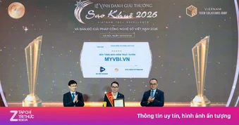 Bảo hiểm trực tuyến MYVBI được vinh danh 5 sao tại Sao Khuê 2026
