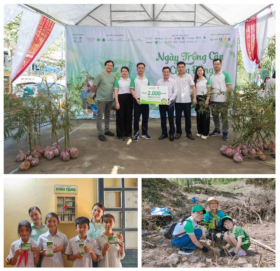 Bảo Thanh trồng 2.000 cây xanh và trao tặng tủ thuốc cho trạm y tế cơ sở tại Tây Nghệ An Bảo Thanh trồng 2.000 cây xanh và trao tặng tủ thuốc cho trạm y tế cơ sở tại Tây Nghệ An