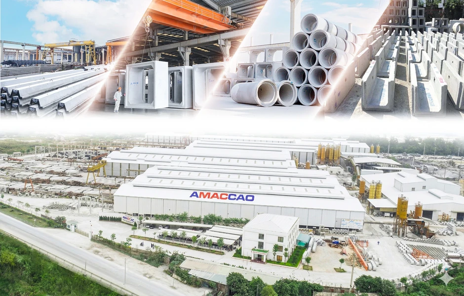 Bê tông AMACCAO được chọn cho các dự án chống ngập Thủ đô