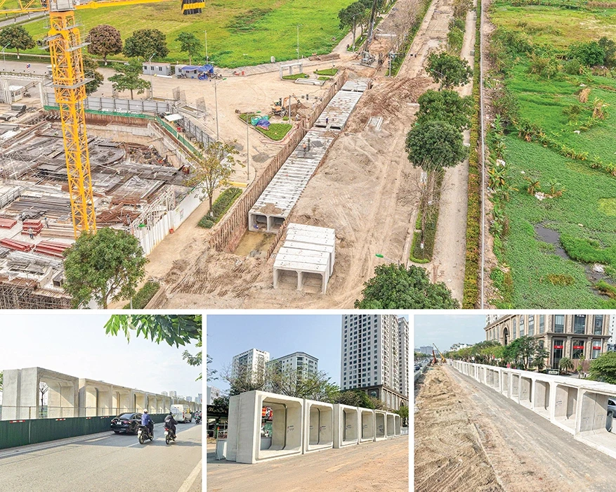 Bê tông AMACCAO được chọn cho các dự án chống ngập Thủ đô
