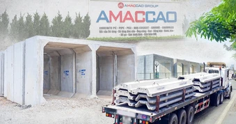 Bê tông AMACCAO được chọn cho các dự án chống ngập Thủ đô
