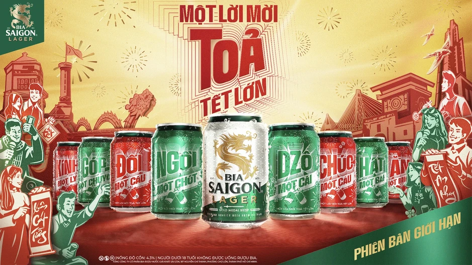 Bia Saigon tái định nghĩa 'Tết lớn': Lời mời nhỏ mở niềm vui gắn kết
