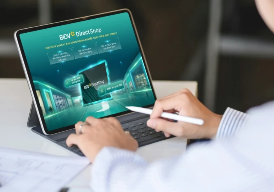 BIDV ra mắt giải pháp quản lý bán hàng Direct Shop