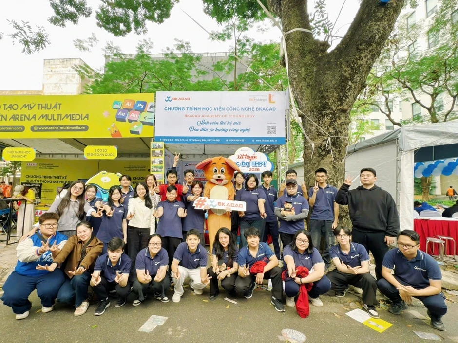 BKACAD đồng hành với học sinh THPT trong định hướng nghề nghiệp lĩnh vực công nghệ BKACAD đồng hành với học sinh THPT trong định hướng nghề nghiệp lĩnh vực công nghệ