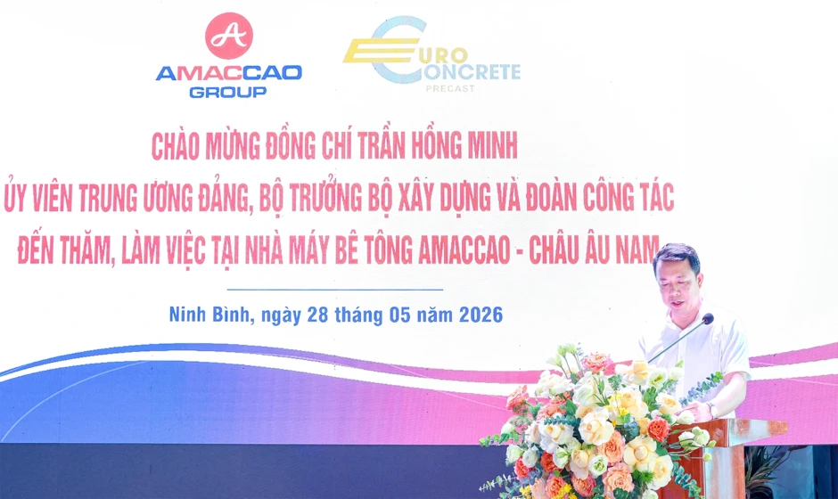 Bộ trưởng Bộ xây dựng làm việc với AMACCAO, chuẩn bị cho đại dự án quốc gia Bộ trưởng Bộ xây dựng làm việc với AMACCAO, chuẩn bị cho đại dự án quốc gia