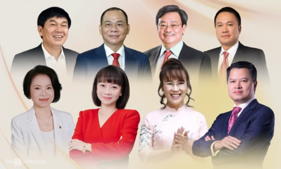 Các tỷ phú Việt có thêm 2 tỷ USD trong phiên chứng khoán tăng kỷ lục Các tỷ phú Việt có thêm 2 tỷ USD trong phiên chứng khoán tăng kỷ lục