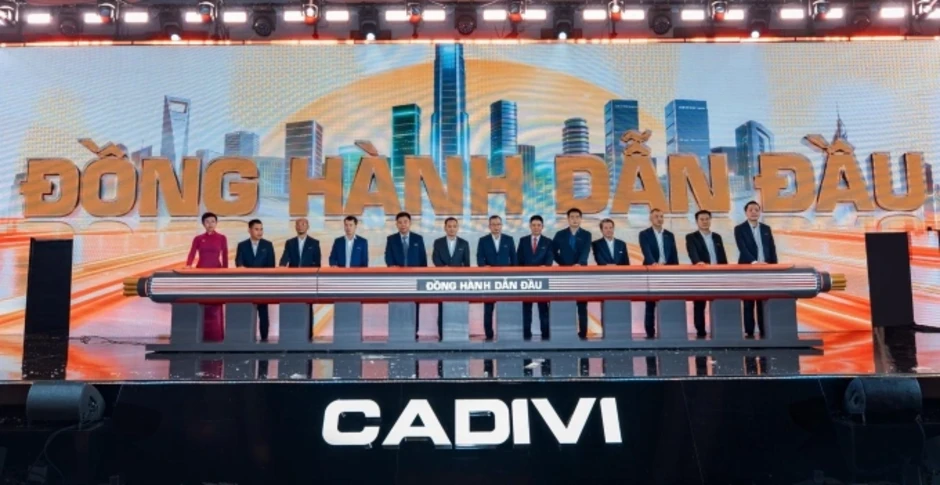 Cadivi công bố chiến lược chuyển đổi số, mở rộng quốc tế Cadivi công bố chiến lược chuyển đổi số, mở rộng quốc tế