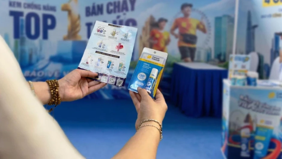 Cancer Council tài trợ sản phẩm chống nắng cho TinVina Marathon Cancer Council tài trợ sản phẩm chống nắng cho TinVina Marathon
