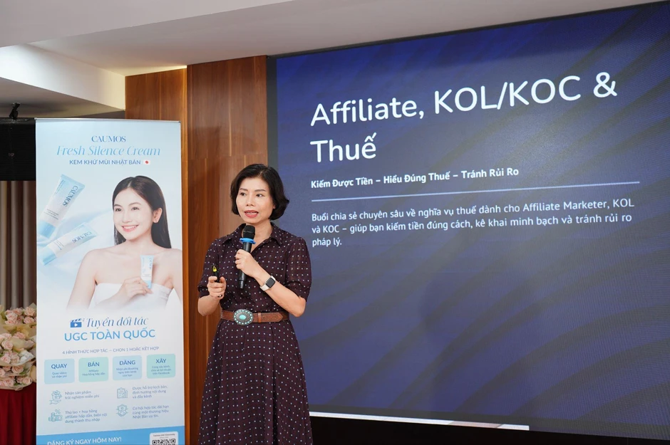 Caumos đồng hành tại sự kiện "Từ Affiliate cá nhân đến hệ thống thu nhập bền vững bằng AI" Caumos đồng hành tại sự kiện "Từ Affiliate cá nhân đến hệ thống thu nhập bền vững bằng AI"