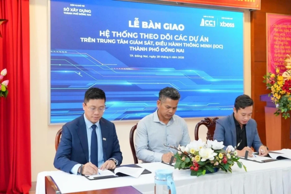CC1 bàn giao hệ thống theo dõi dự án xây dựng cho Đồng Nai