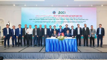 CC1 mở rộng hiện diện trong chuỗi hạ tầng - logistics tại Lào