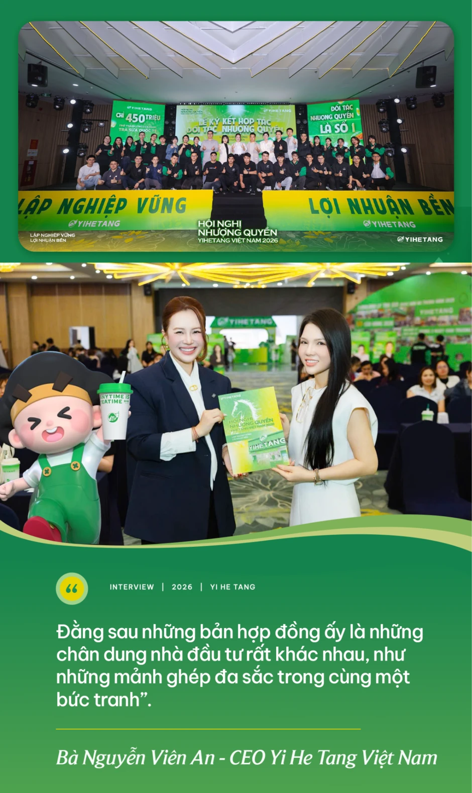 CEO Nguyễn Viên An và chiến lược "đi chậm để đi xa" phía sau tham vọng 500 cửa hàng của Yi He Tang
