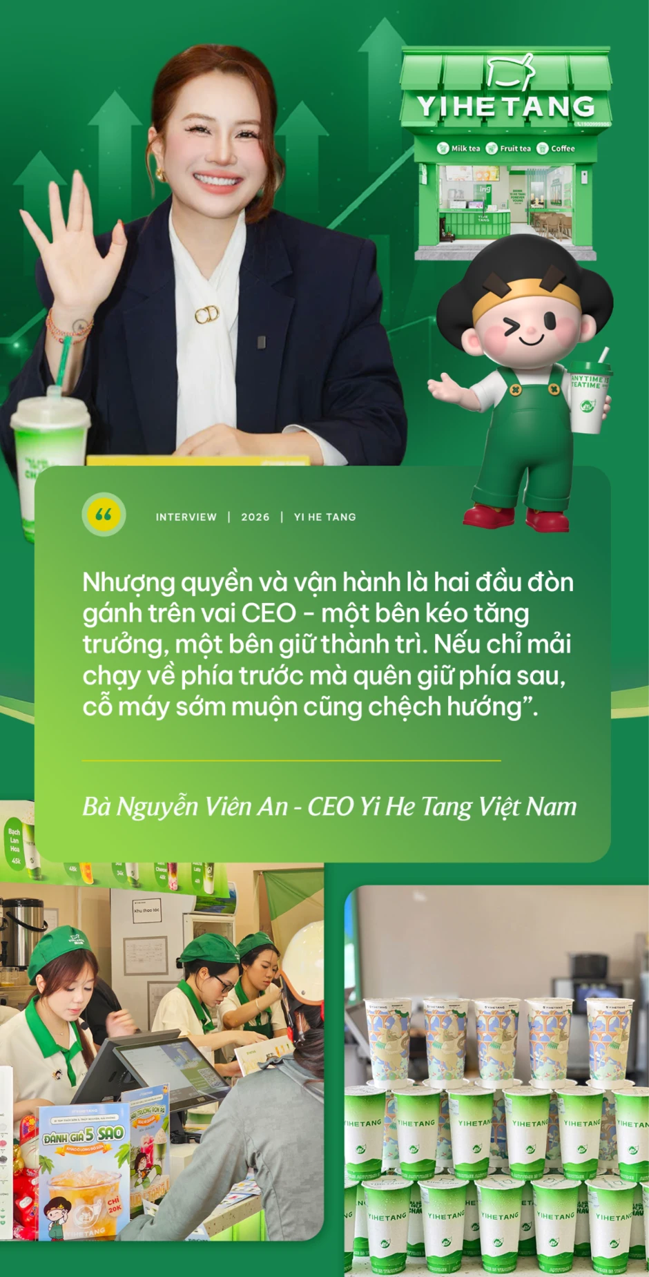 CEO Nguyễn Viên An và chiến lược "đi chậm để đi xa" phía sau tham vọng 500 cửa hàng của Yi He Tang