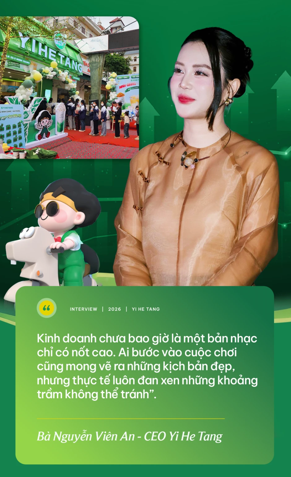 CEO Nguyễn Viên An và chiến lược "đi chậm để đi xa" phía sau tham vọng 500 cửa hàng của Yi He Tang