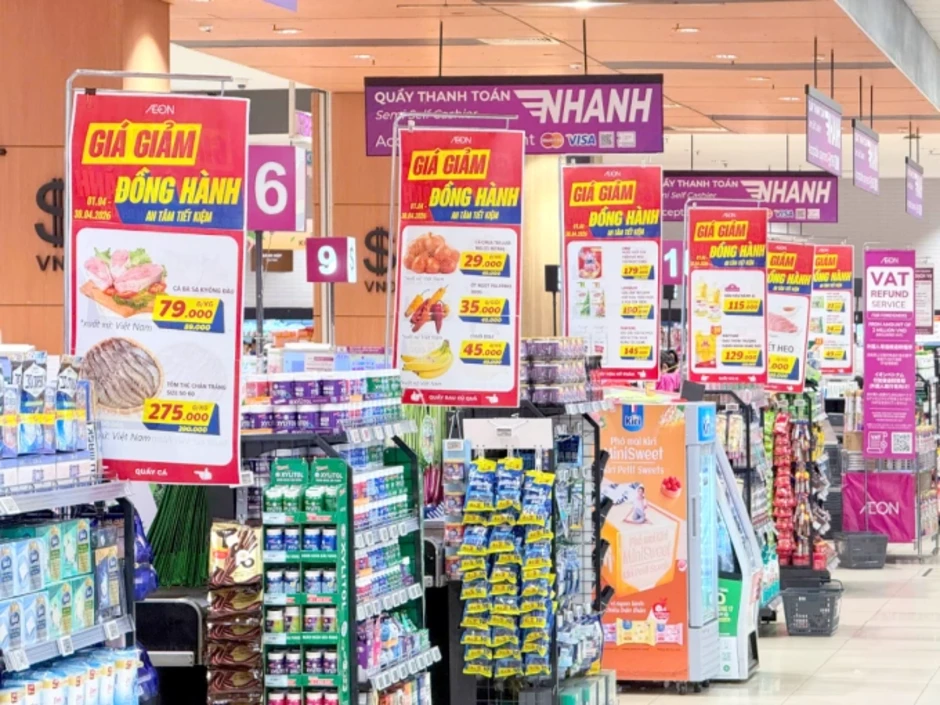 Chiến dịch hỗ trợ người tiêu dùng của Aeon Việt Nam