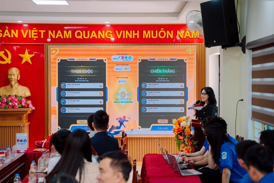 ClassUp đồng hành "Vũ đài trí tuệ", đưa giải pháp giáo dục hiện đại đến gần học sinh Nghệ An ClassUp đồng hành "Vũ đài trí tuệ", đưa giải pháp giáo dục hiện đại đến gần học sinh Nghệ An