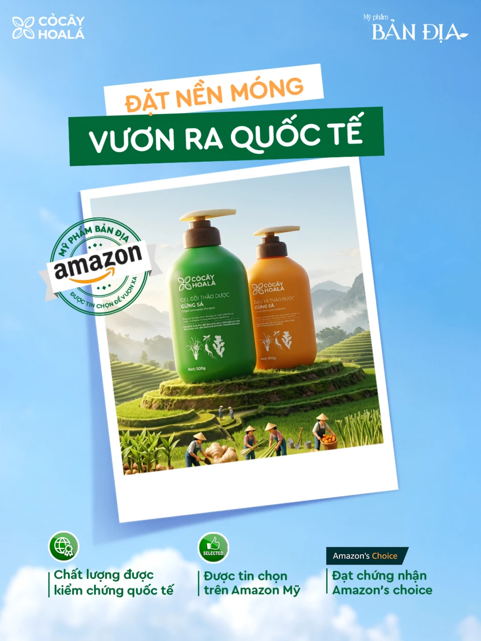 Cỏ Cây Hoa Lá: Từ nồi nước gừng sả của mẹ đến mỹ phẩm bản địa