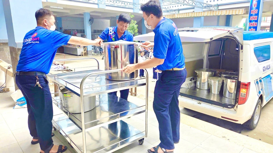 Có gì đặc biệt ở mô hình 'Bếp suất ăn học đường' của Co.opmart? Có gì đặc biệt ở mô hình 'Bếp suất ăn học đường' của Co.opmart?