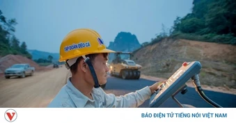 Công trường “không ngủ” giữa núi rừng: Cao tốc Đồng Đăng - Trà Lĩnh bứt tốc