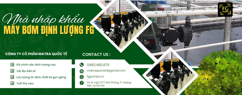 Công ty Cổ Phần KCB Việt Nam - Đại diện Ủy Quyền nhập khẩu máy bơm định lượng FG Pumps Công ty Cổ Phần KCB Việt Nam - Đại diện Ủy Quyền nhập khẩu máy bơm định lượng FG Pumps