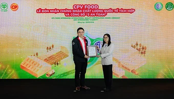 CPV Food nhận chứng nhận chất lượng quốc tế tích hợp
