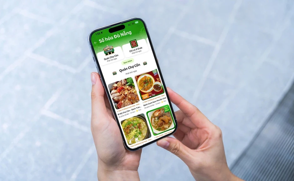 Đà Nẵng hợp tác Grab thúc đẩy chuyển đổi số cho tiểu thương Đà Nẵng hợp tác Grab thúc đẩy chuyển đổi số cho tiểu thương