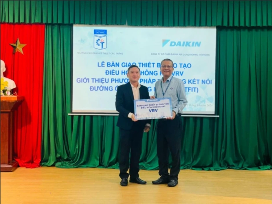 Daikin Vietnam hợp tác 46 trường nghề đào tạo nhân lực điện lạnh - Báo TinVina Daikin Vietnam hợp tác 46 trường nghề đào tạo nhân lực điện lạnh - Báo TinVina