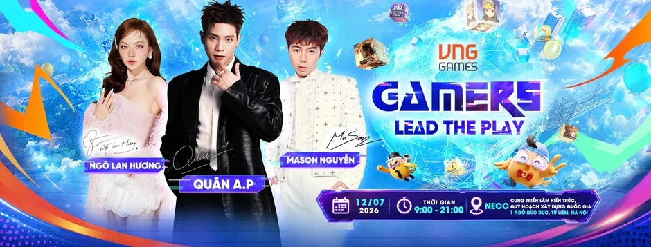 Điều gì chờ đón game thủ ở 'Gamers Lead The Play' của VNGGames?