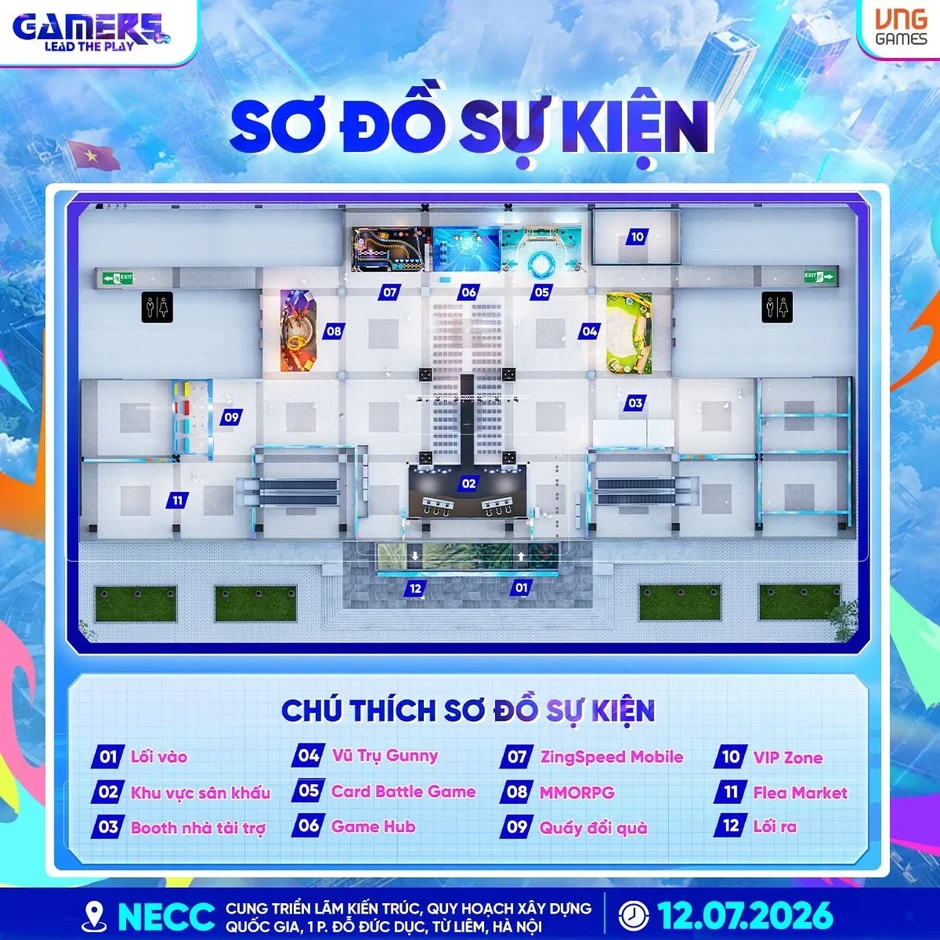 Điều gì chờ đón game thủ ở 'Gamers Lead The Play' của VNGGames?