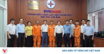 Đoàn khảo sát Quốc hội làm việc với EVNHCMC về phát triển lưới điện thông minh