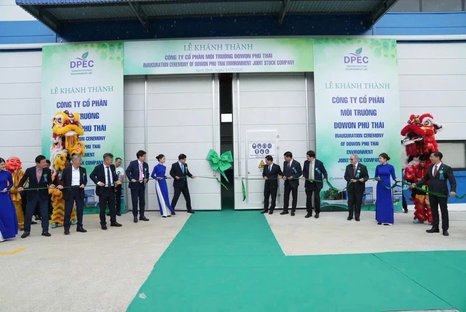 DPEC khánh thành nhà máy tái chế nhựa, công suất 20.000 tấn/năm