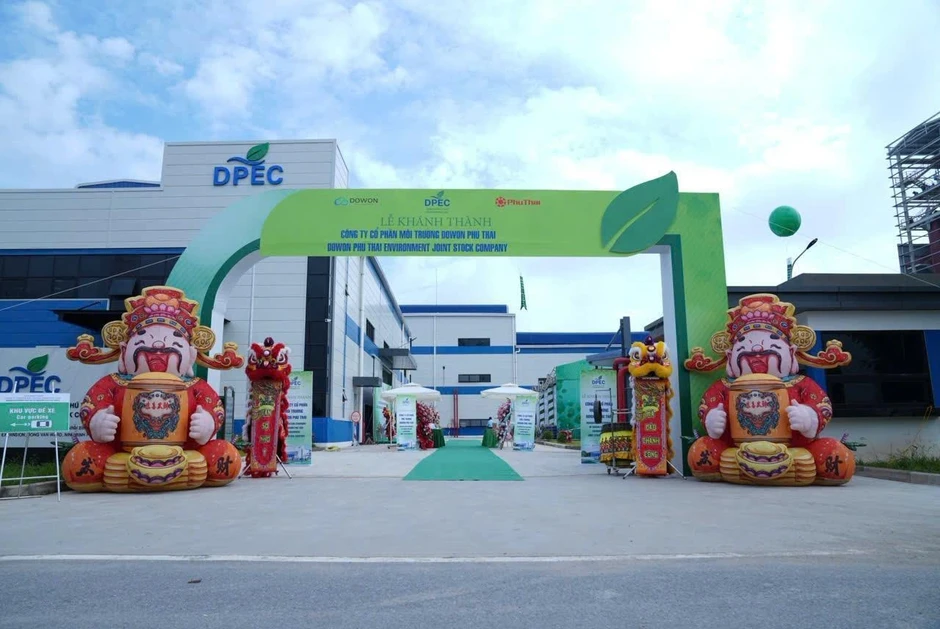 DPEC khánh thành nhà máy tái chế nhựa, công suất 20.000 tấn/năm