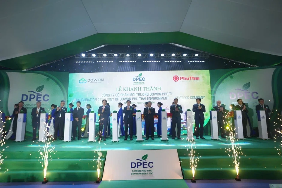 DPEC khánh thành nhà máy tái chế nhựa, công suất 20.000 tấn/năm